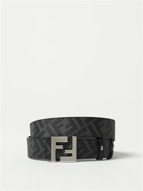 fendi ff motif reversible belt|Squared FF belt .